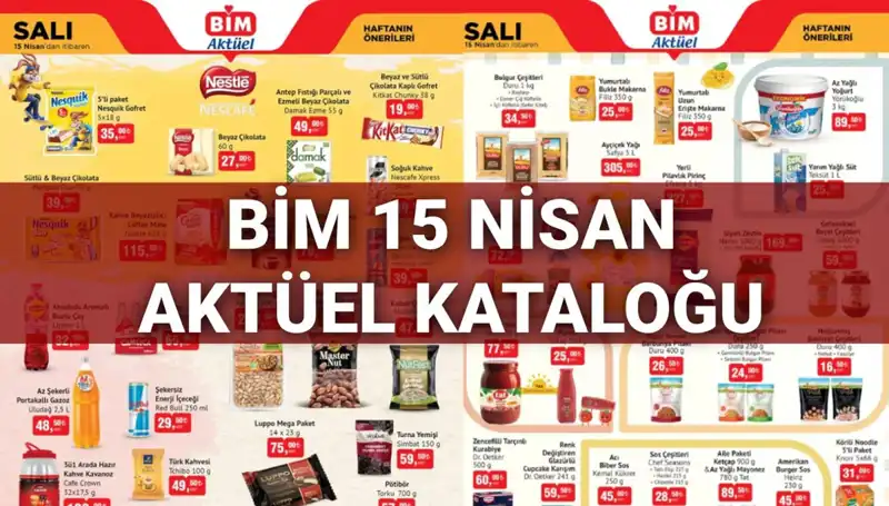 BİM Aktüel Kataloğu 15 Nisan’da Makyaj Ürünleriyle Dikkat Çekiyor