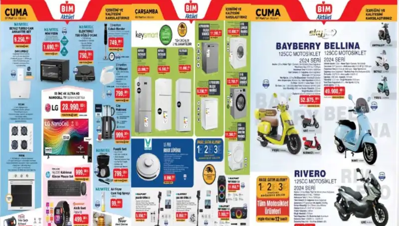 BİM 4 Mart 2025 Aktüel Ürünler Kataloğu ile Şaşırtacak Fırsatlar