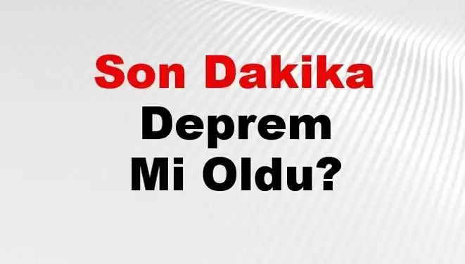 Hatay'da Şok Edici Deprem: Ne Oluyor, Son Durum Nedir?