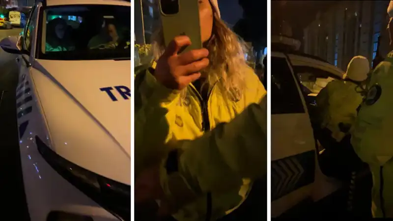 e-Devlet Uygulamasındaki Cezayı Gören Adam, Polisle Tartışmaya Girdi!